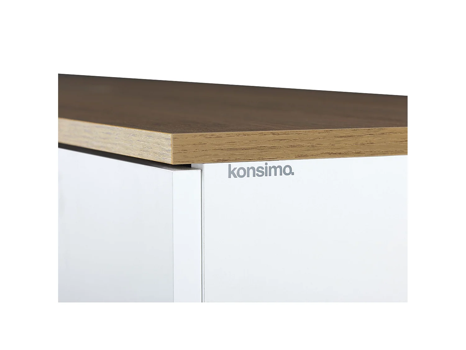 Schrankwand  - weiß - FRISK