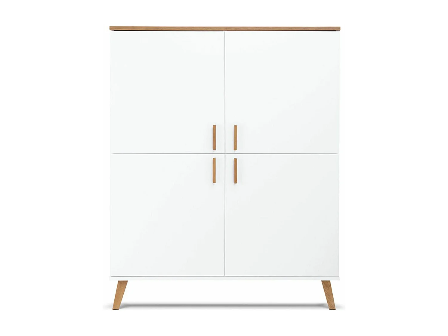 Skandinavische Kommode  - weiß - FRISK