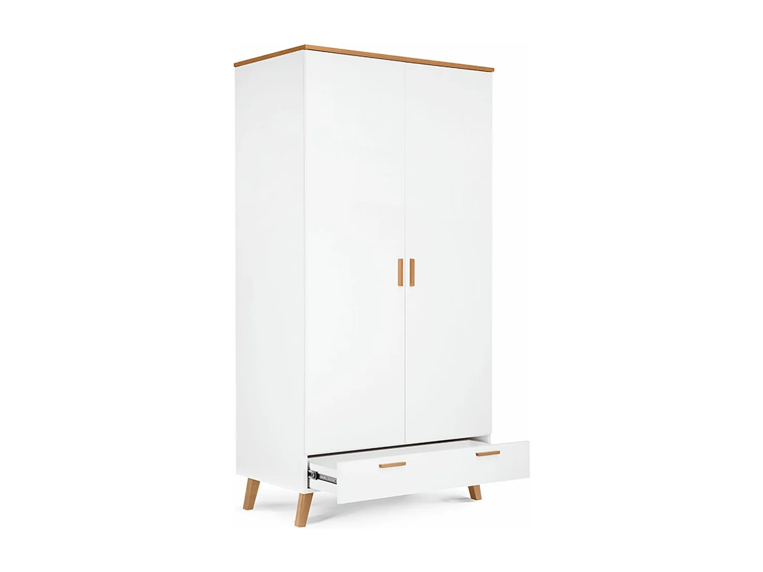 Kleiderschrank  - weiß - FRISK