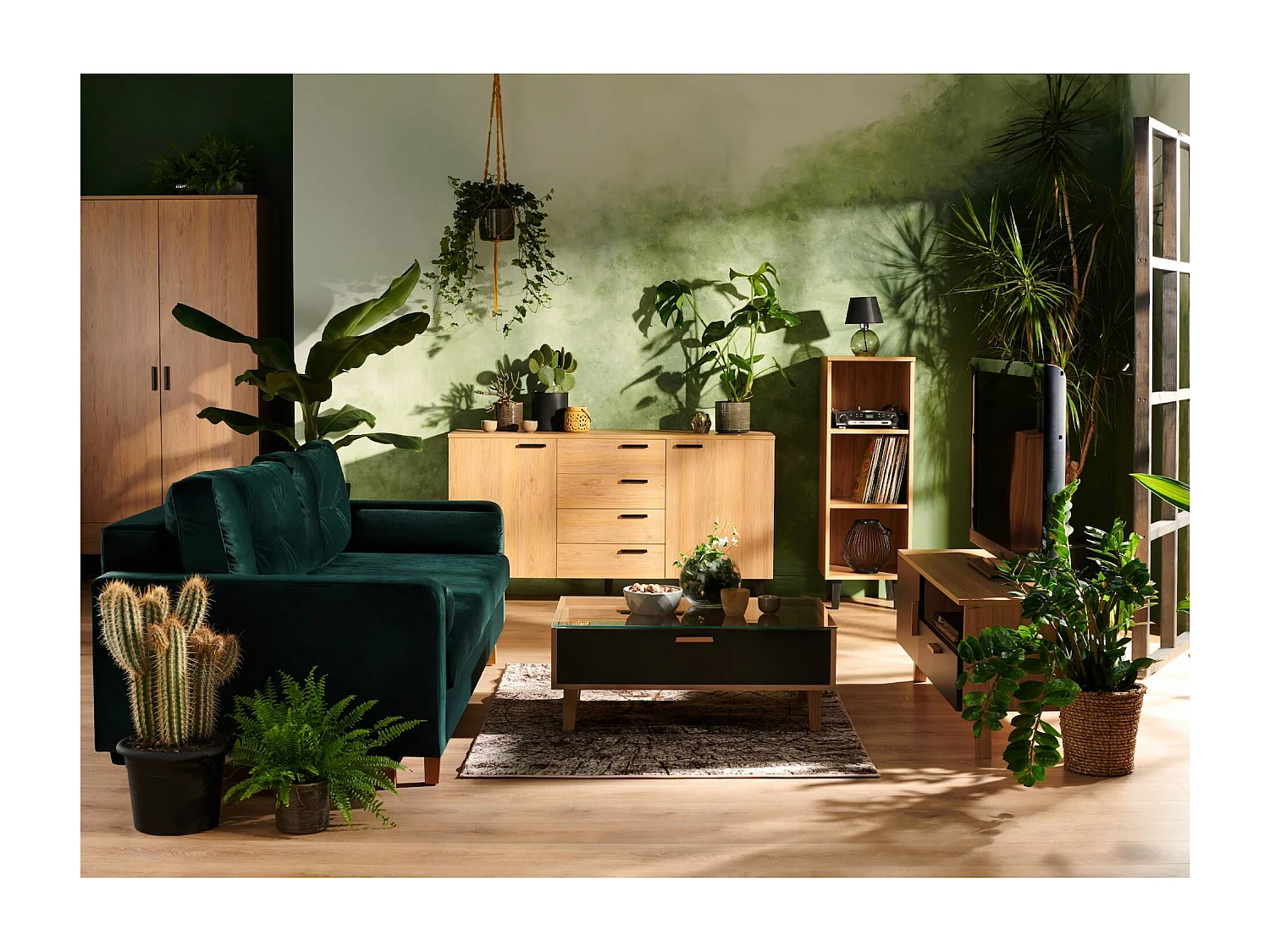 Kleiderschrank  - braun - FRISK