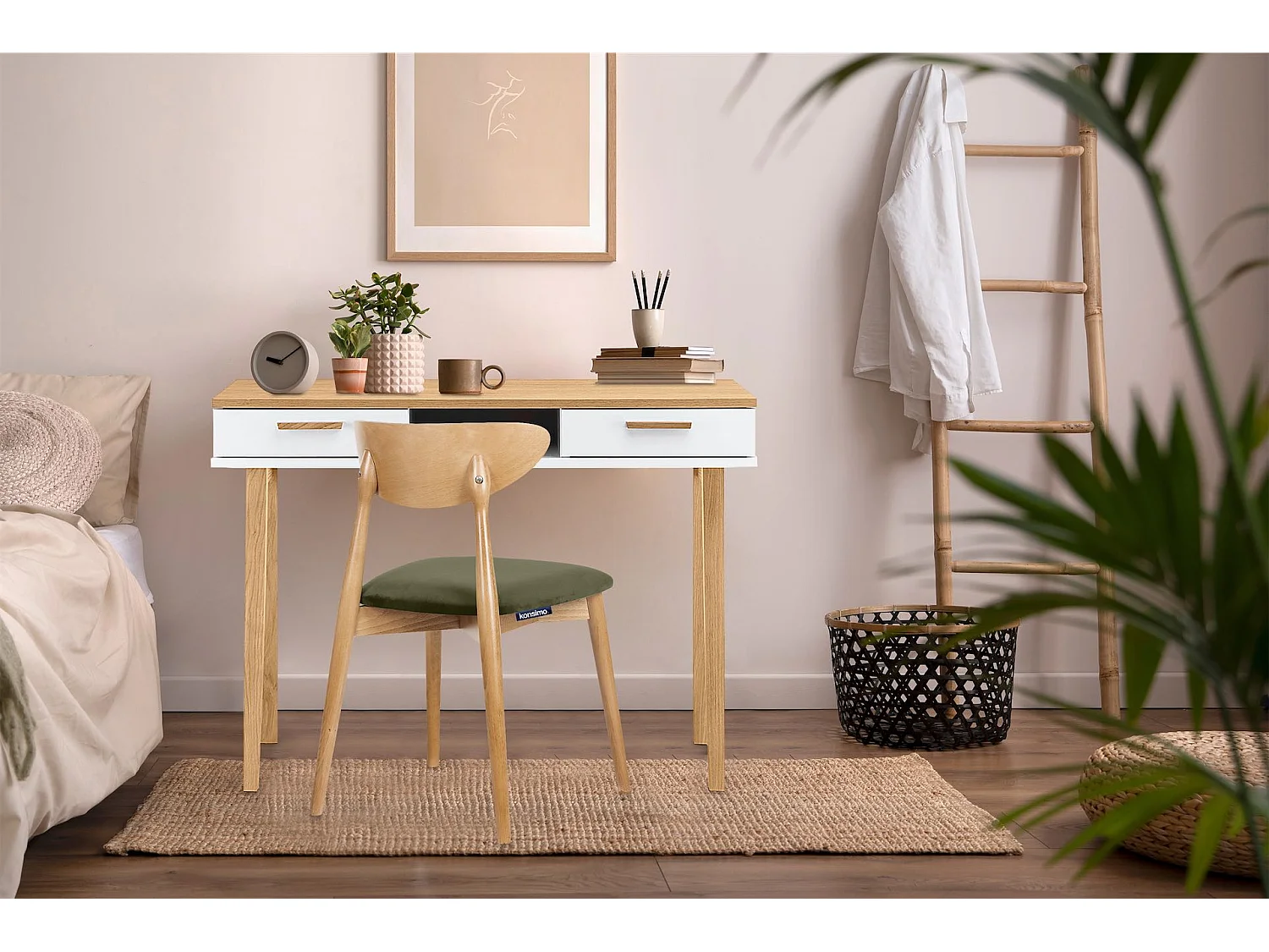 Schreibtisch  - weiß - FRISK