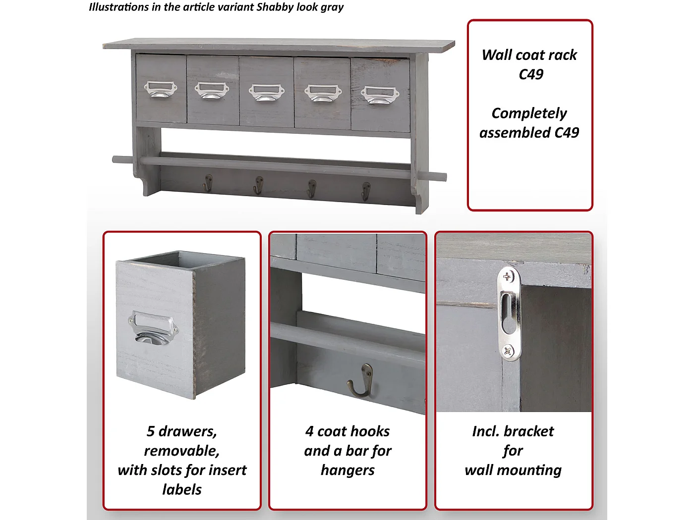 Szatnia MCW-C49,  natura