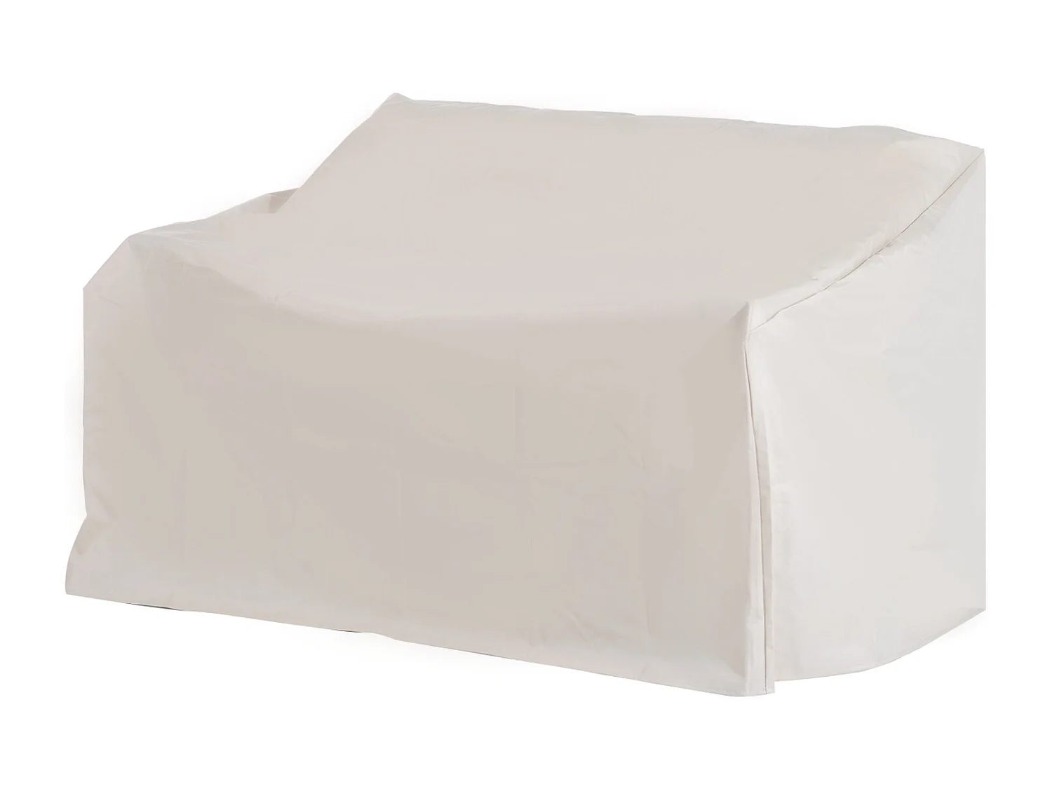 Housse de protection mobilier de jardin bâche étanche 140L x 84l x 56/94H cm oxford haute densité 600D beige