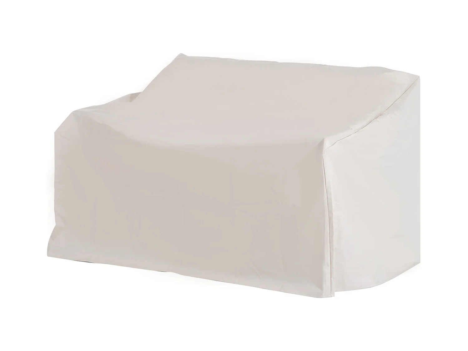 Housse de protection mobilier de jardin bâche étanche 140L x 84l x 56/94H cm oxford haute densité 600D beige