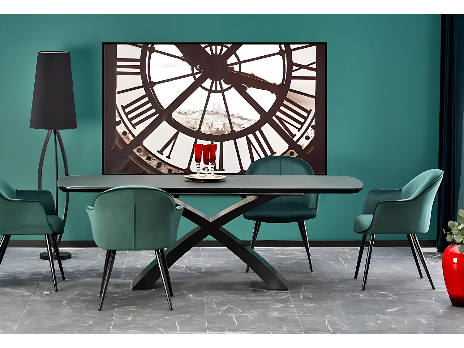 Tavolo da pranzo Silvestro (90x220)