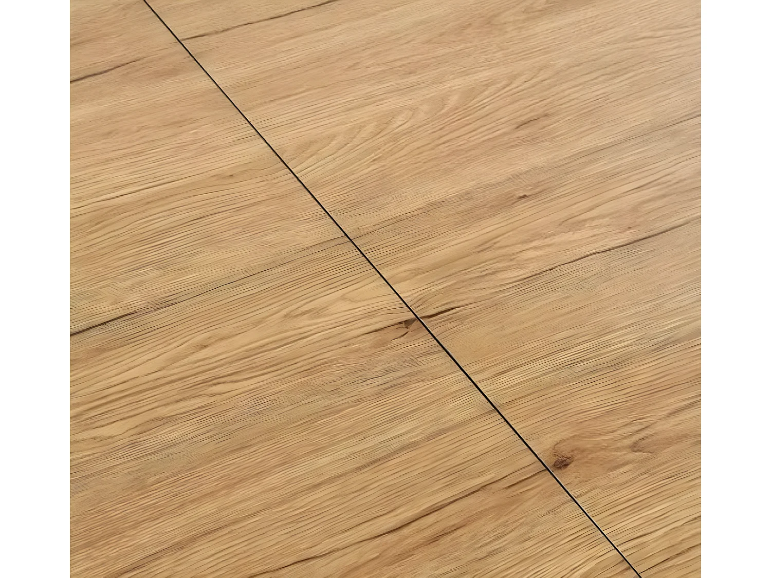 Tavolo da pranzo Moretti (118x148)/Rotondo/MDF/Marrone e Grigio