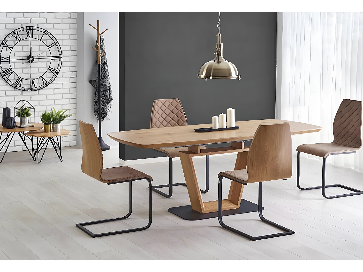 Table à manger Bellevue (90x220)