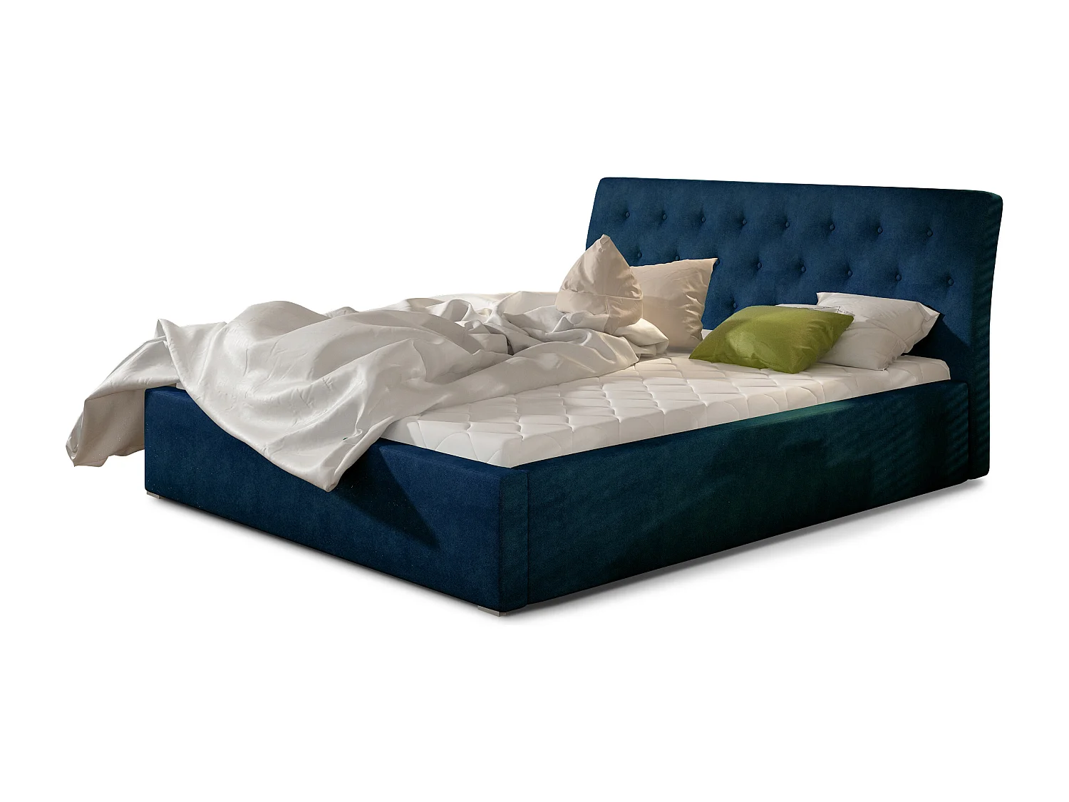 Letto Cicho S (140x200)/Tessuto-Blu