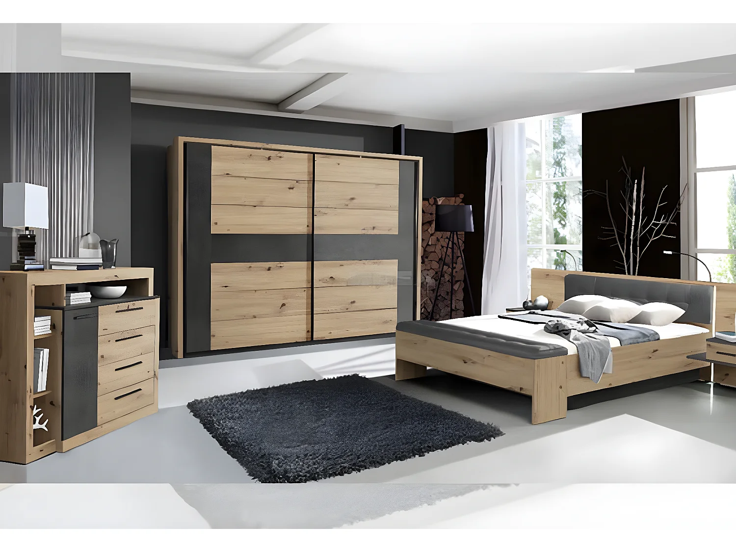 Schlafzimmer Set Chanton