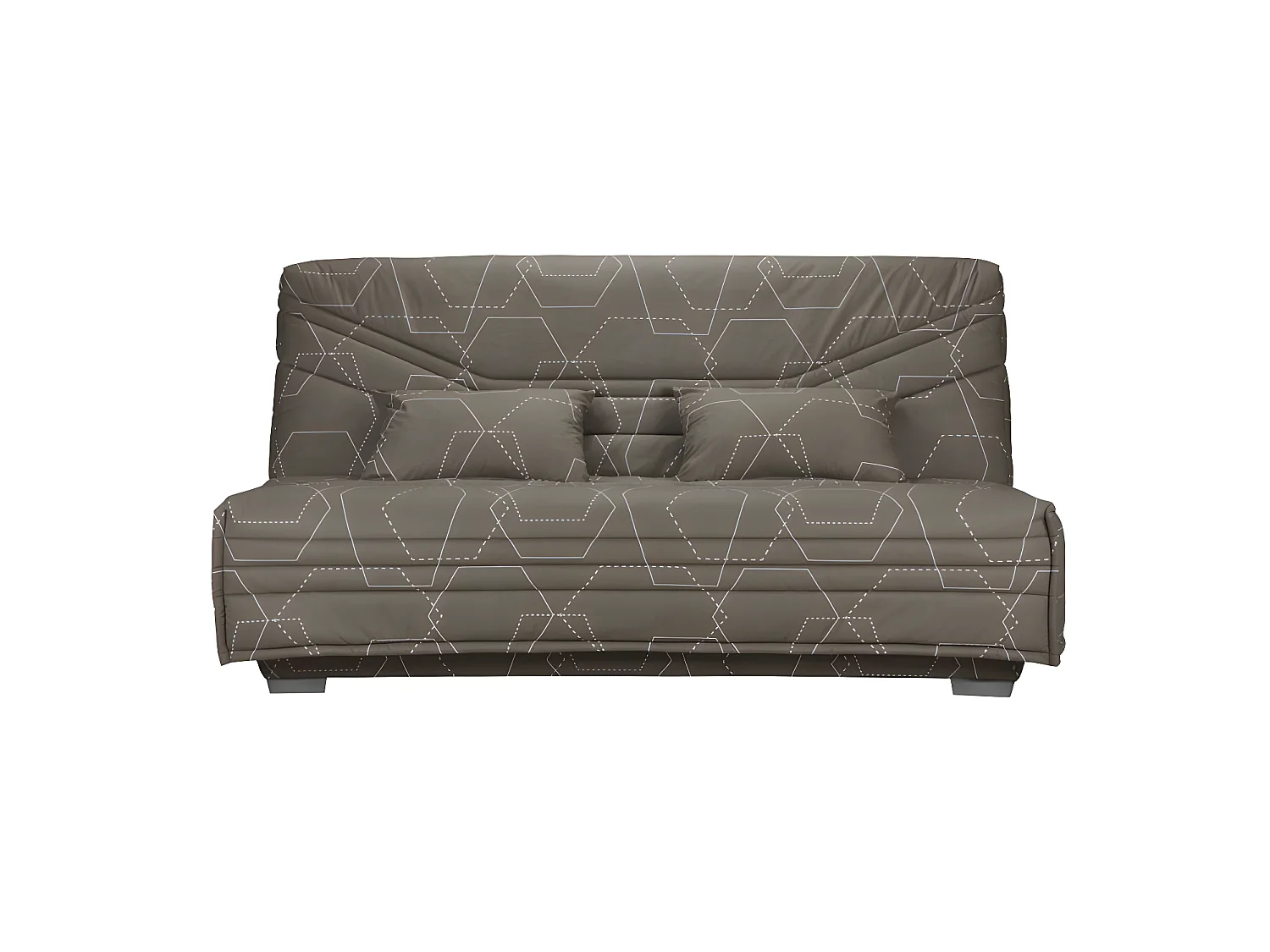 Banquette-lit clic-clac matelas 130 cm - SPEED BLASON n°4