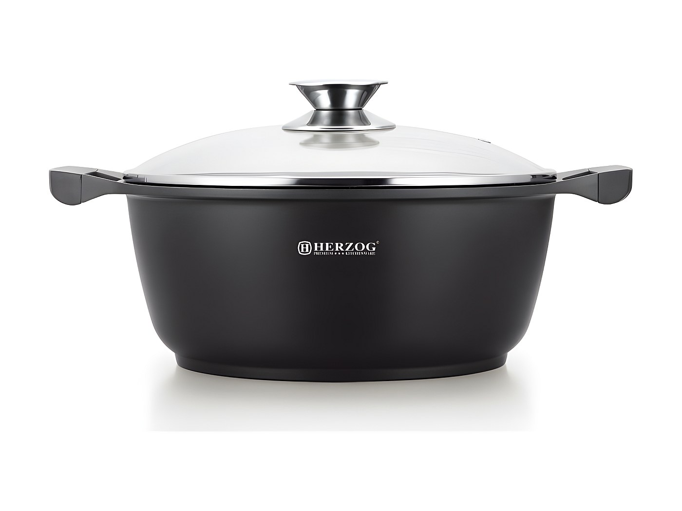 Cocotte En Fonte Émaillée 24 Cm Bleue Avec Fourchette à Viande - Passe Au Four