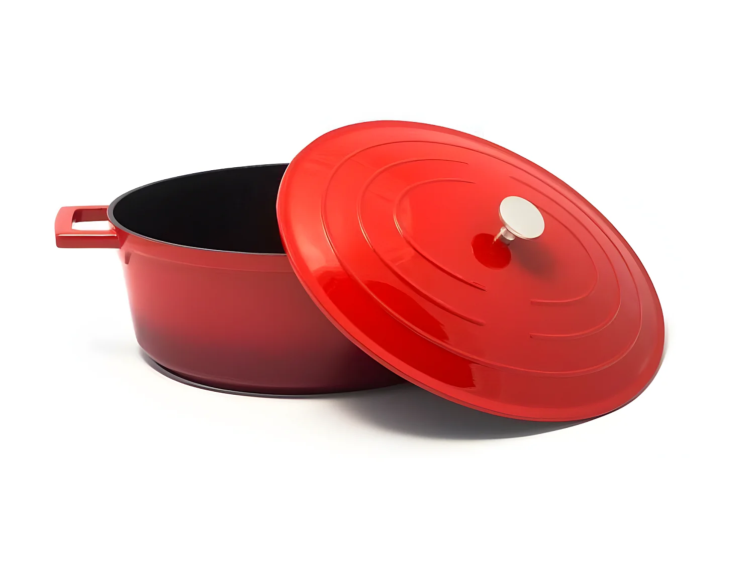 Cocotte ovale NUAGE + couvercle - 6,6 Lt 32 x 25 cm