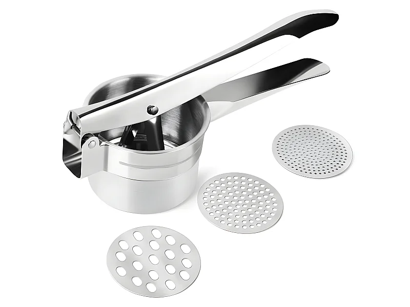 Rallador de patatas de acero inoxidable Herzberg - Rápido y fácil de usar