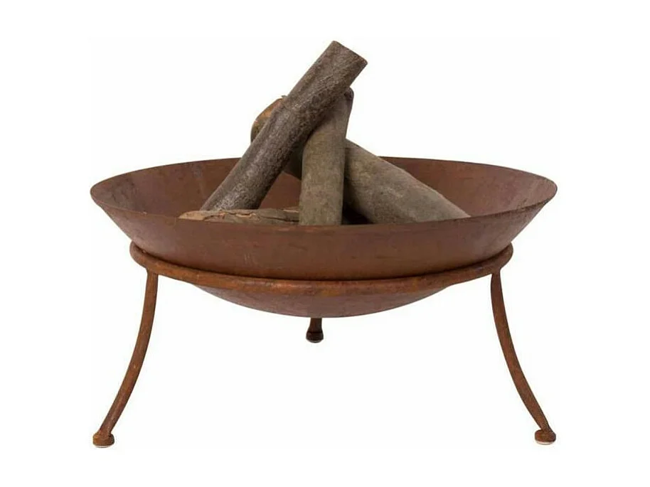Feuerschale Tulsa Rostbraun Stahl