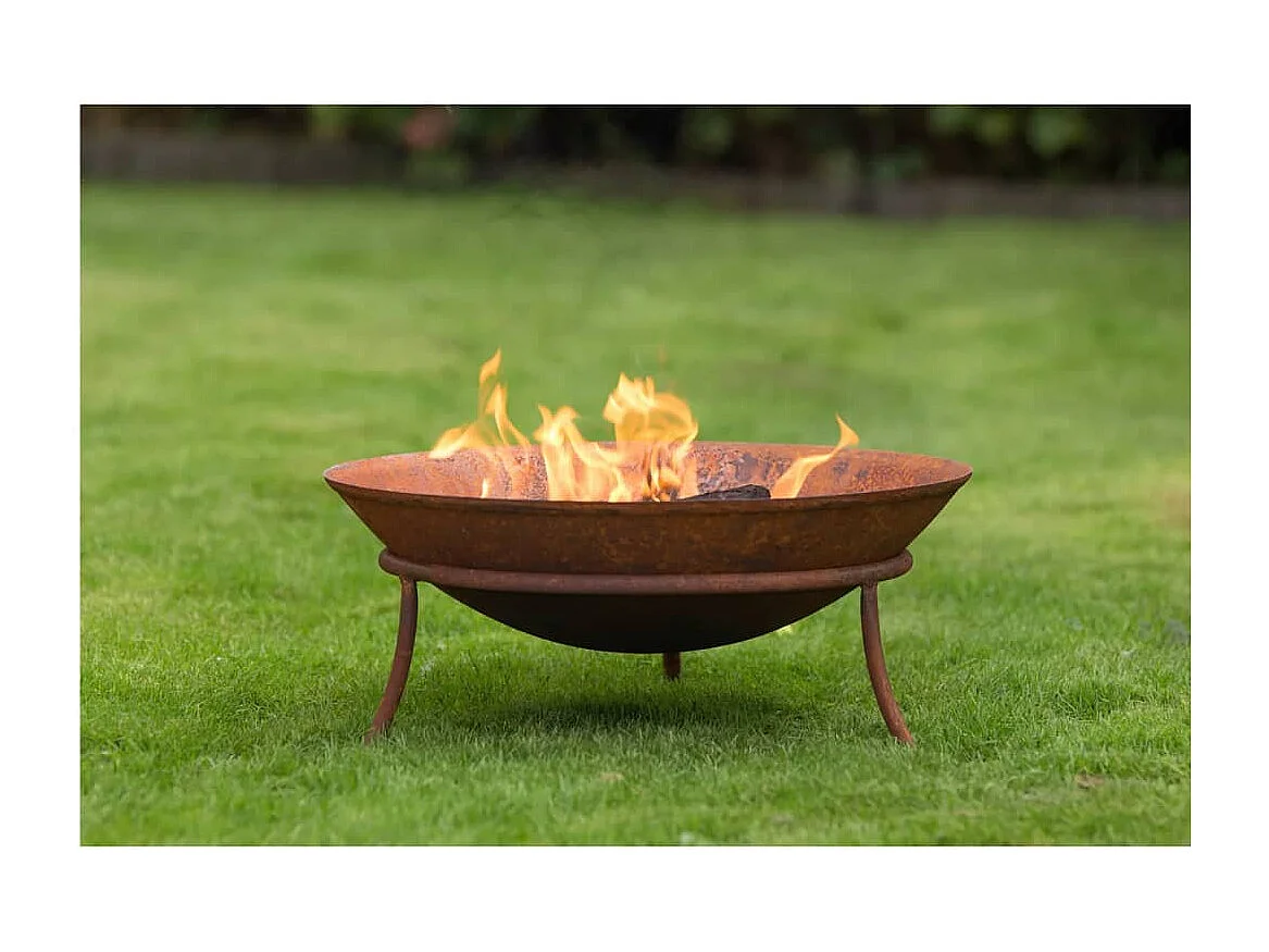Feuerschale Tulsa Rostbraun Stahl
