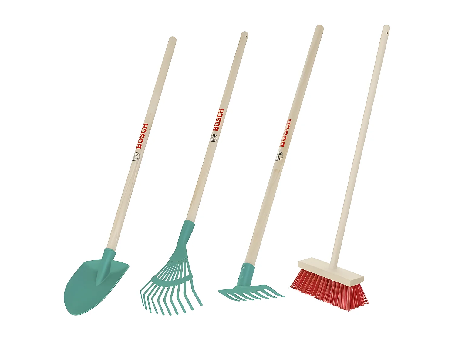 Outils de jardinage Bosch en bois et plastique, 4 pieces - KLEIN - 2794