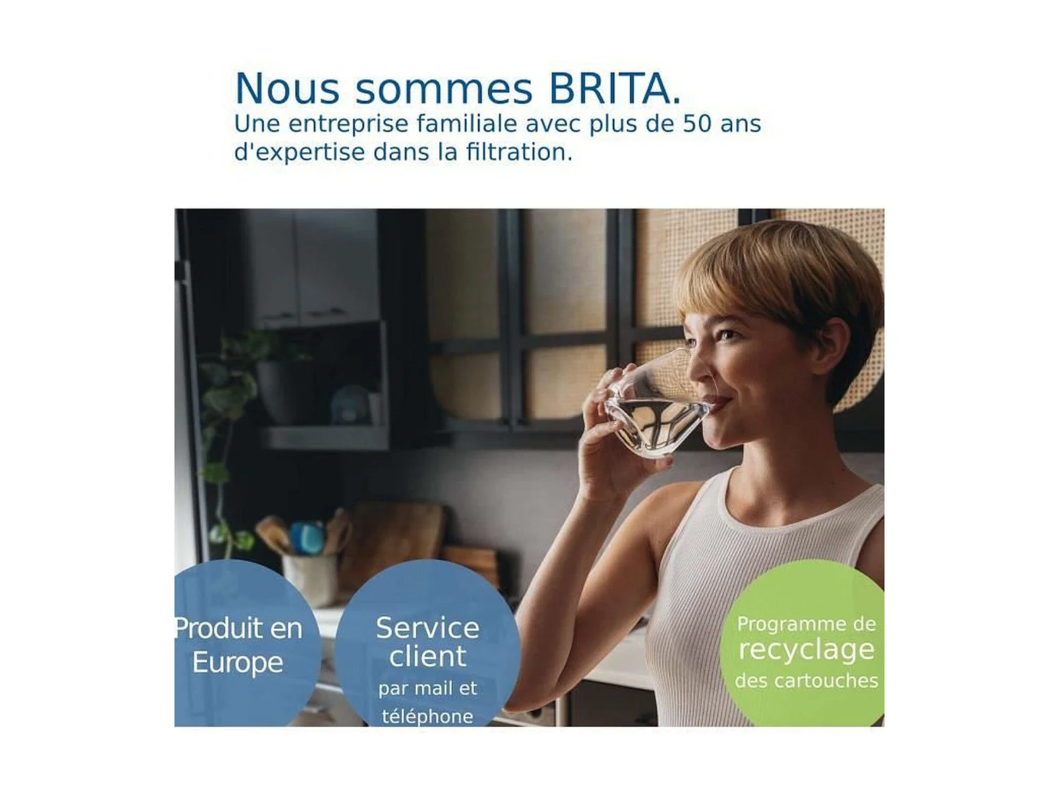 Carafe filtrante Brita Marella XL avec 1 cartouche Maxtra Pro 1051122 Bleu