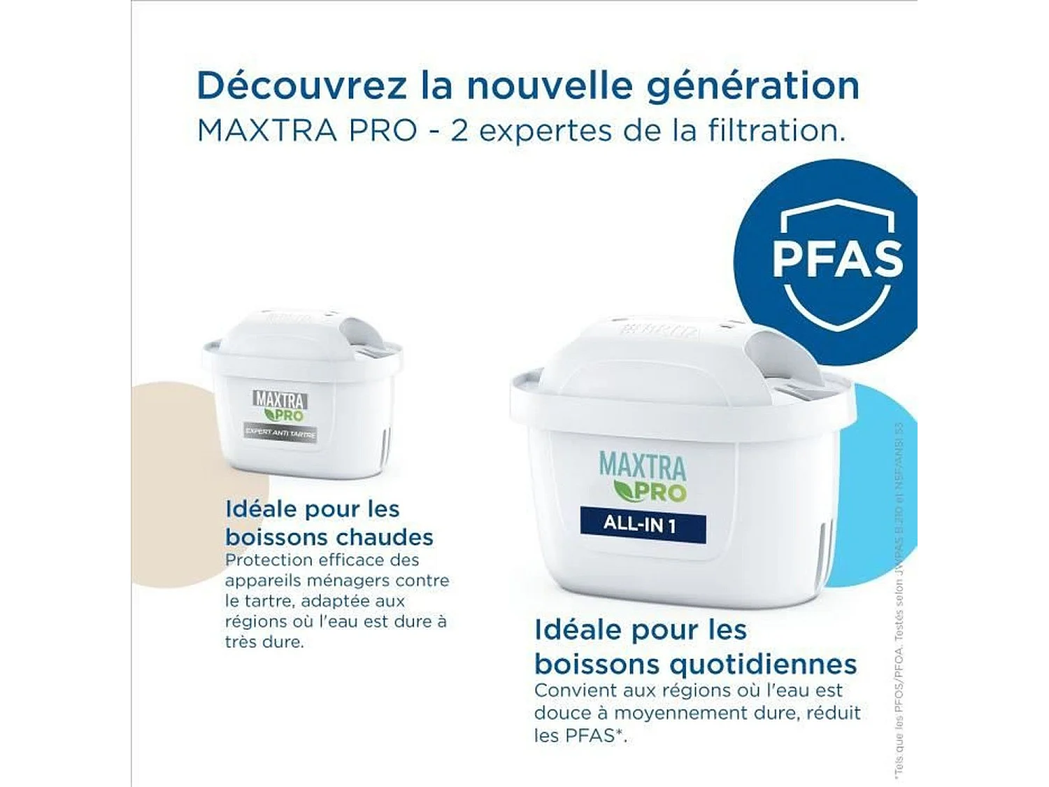 Carafe filtrante Brita Marella XL avec 1 cartouche Maxtra Pro 1051122 Bleu