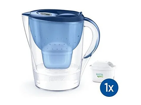 Carafe filtrante Brita Marella XL avec 1 cartouche Maxtra Pro 1051122 Bleu