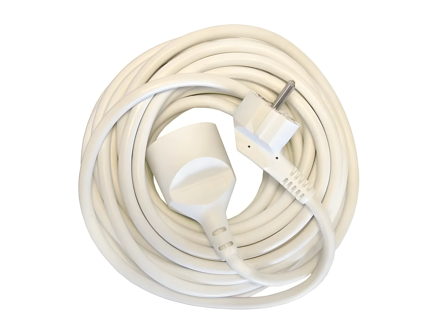 Prolunga elettrica bianca 1,5m HO5VVF 3x1,5 mm2 - 16A/3500W