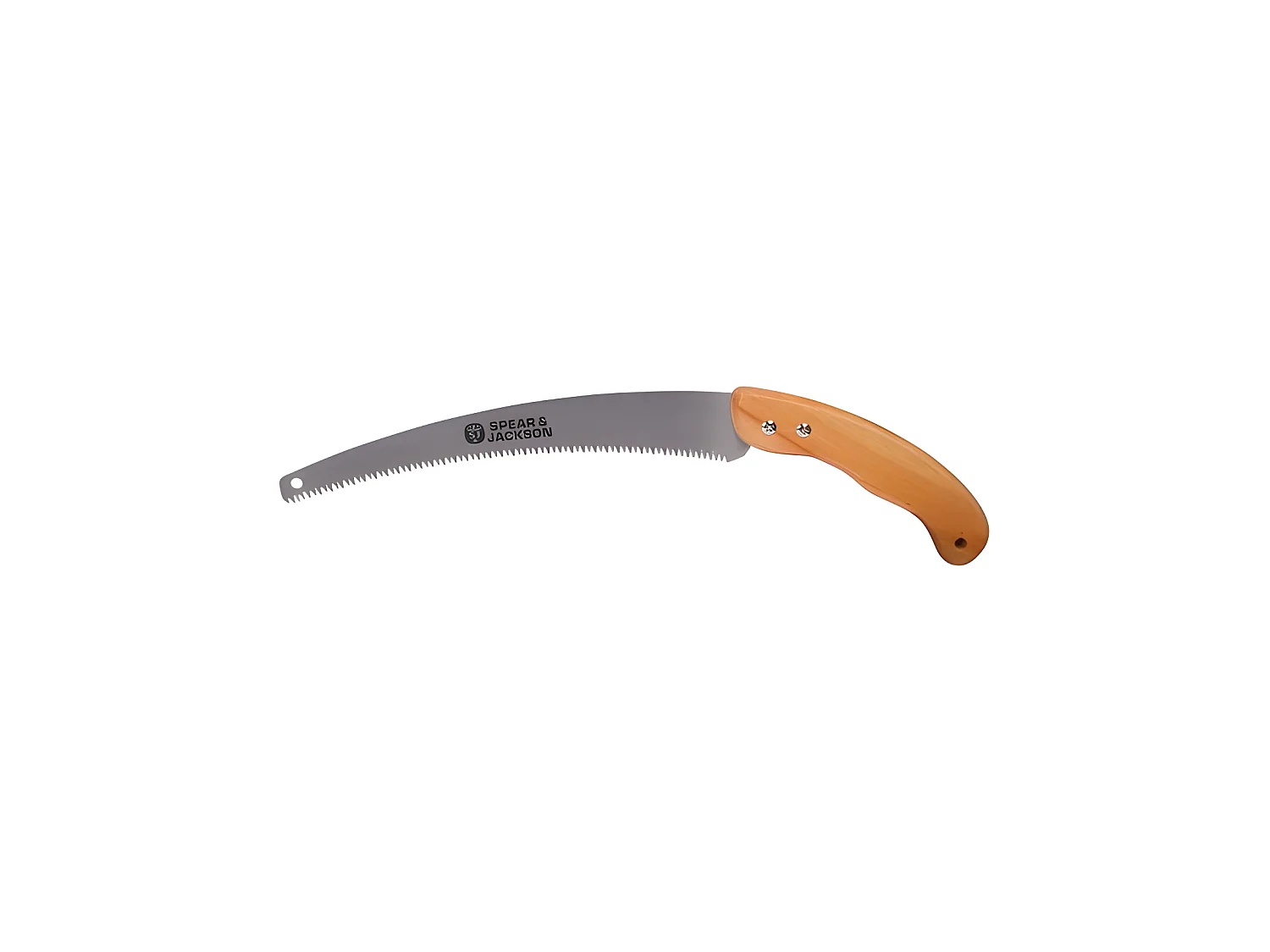 Scie couteau à denture couchée avec poignée en bois vernis Spear & Jackson - 28505