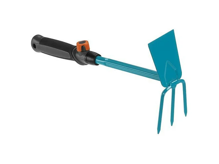 GARDENA Serfouette a fleurs 6.5cm Combisystem - Acier enduit - Outil adapte pour tout travaux de sol - Garantie 25 ans 8915-20