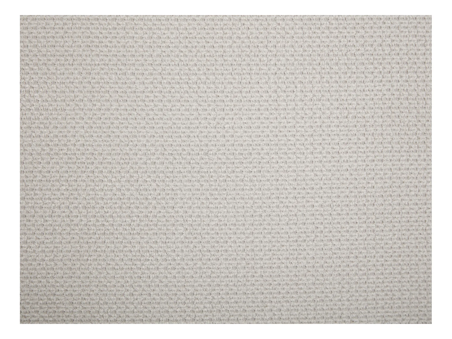 Canapé d'angle droit en tissu texturé beige BRUMADO