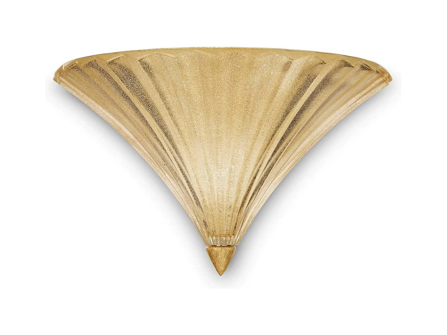 Ideal Lux Santa Grand luminaire mural intérieur à 1 ampoule doré avec verre, E14