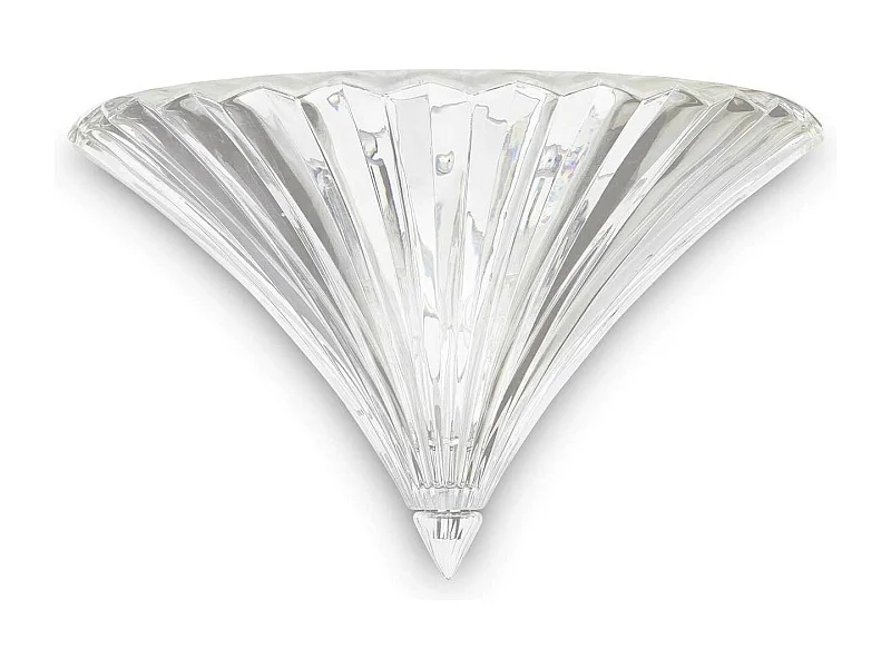 Ideal Lux Santa Grand luminaire mural intérieur à 1 ampoule transparent avec verre, E14