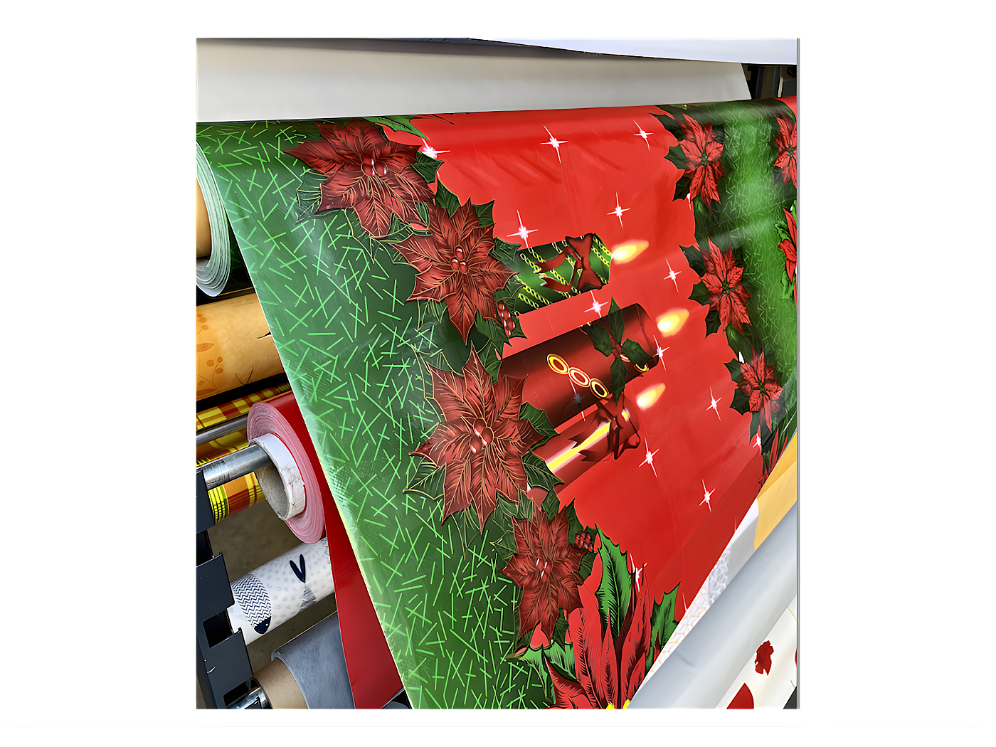 Lot De 4 Tableaux Sur Toile Artscope Motif Noël - 30 X 30 Cm - Sapin, Bonhomme De Neige, élan