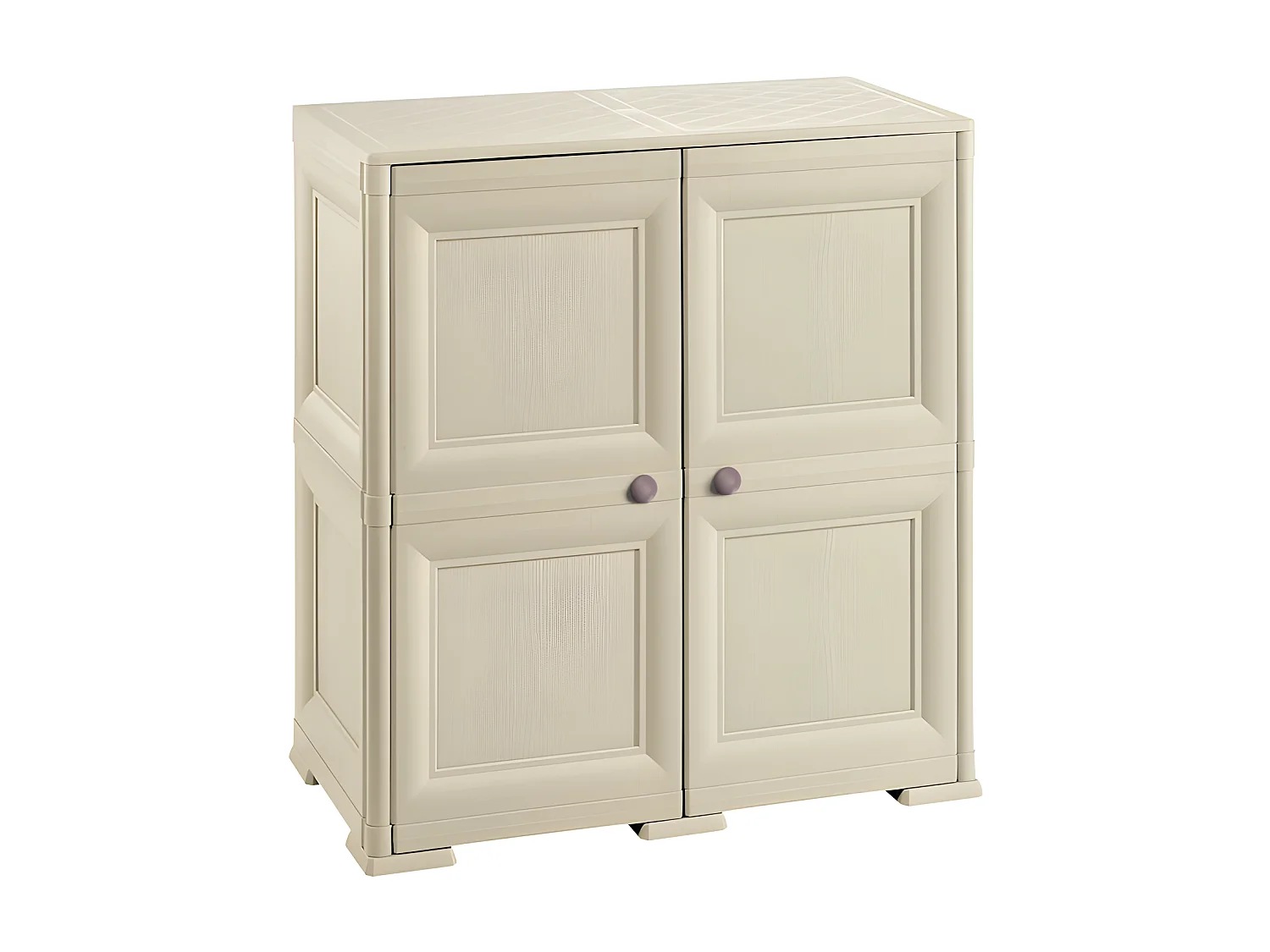 4 Etagères modulaires avec porte-bouteilles 48 gris 279x43x85,5