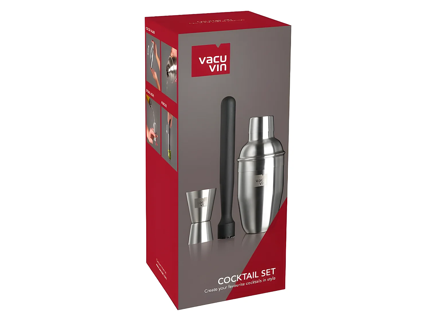 Cocktail-Set 3-teilig Vacuvin - Unverzichtbares Zubehör für Cocktail-Liebhaber