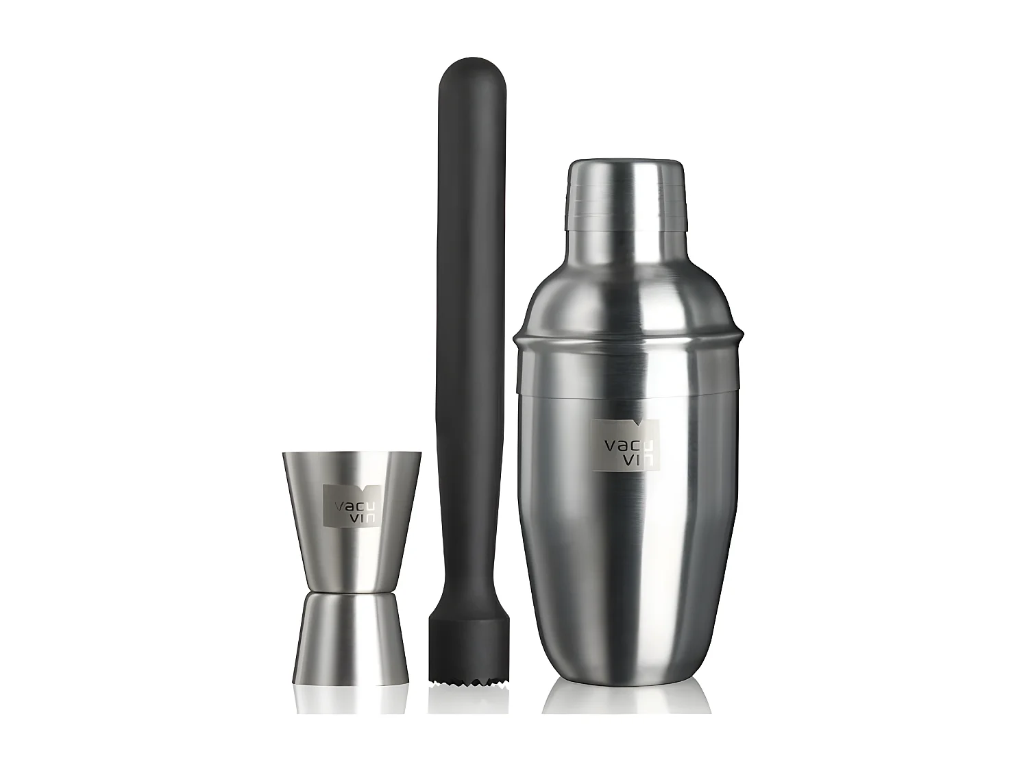 Coffret Cocktail 3 pièces Vacuvin - Accessoires indispensables pour amateurs de cocktails