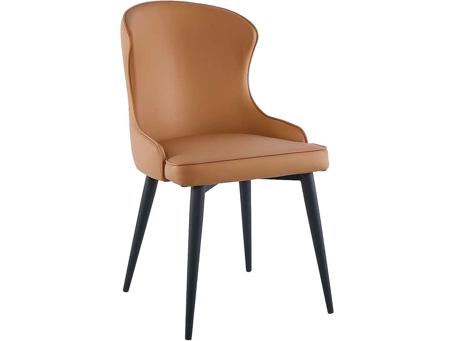 Lot de 2 Chaises "Tina" - Marron