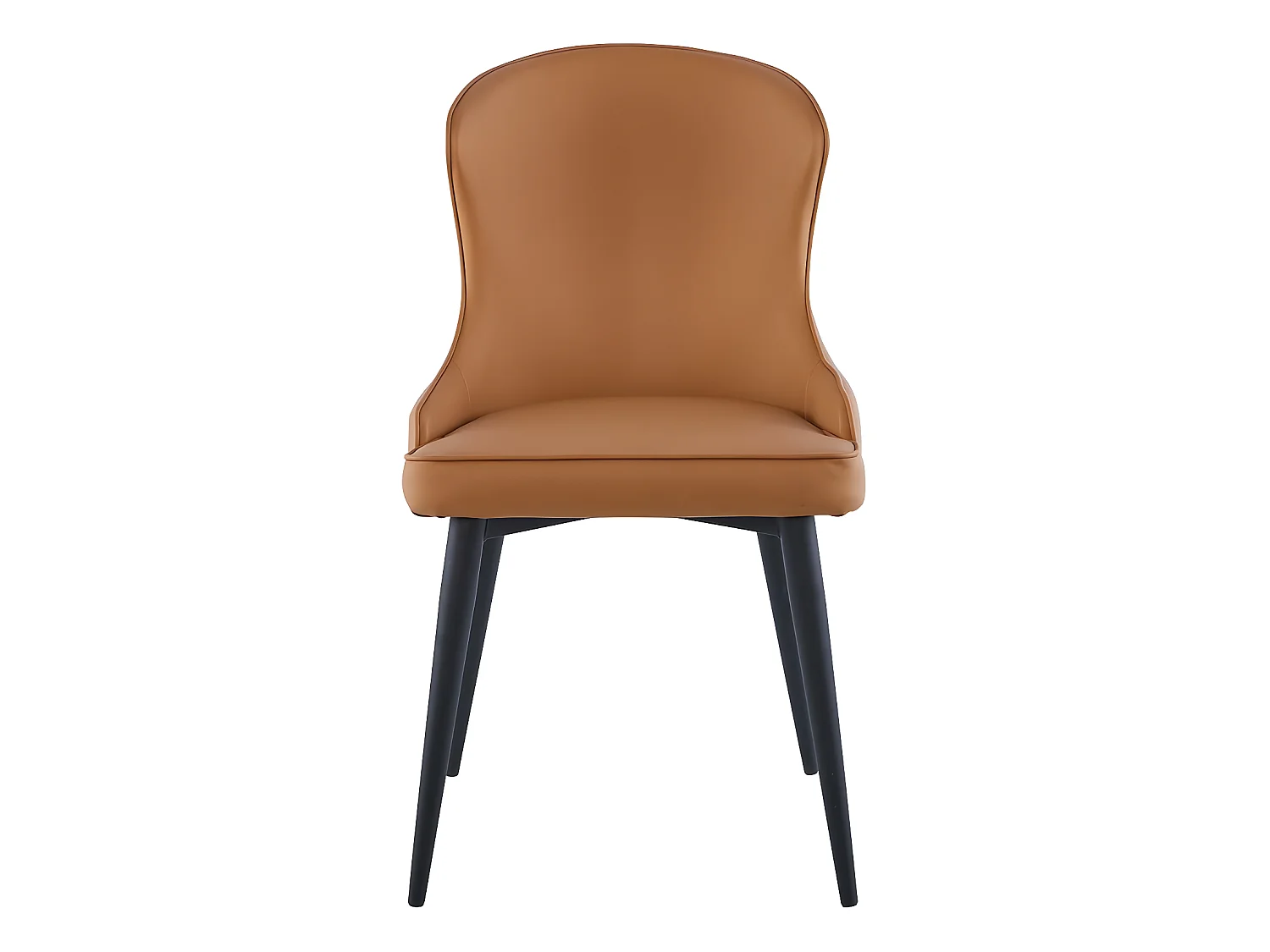 Lote de 2 sillas "Tina" - Marrón