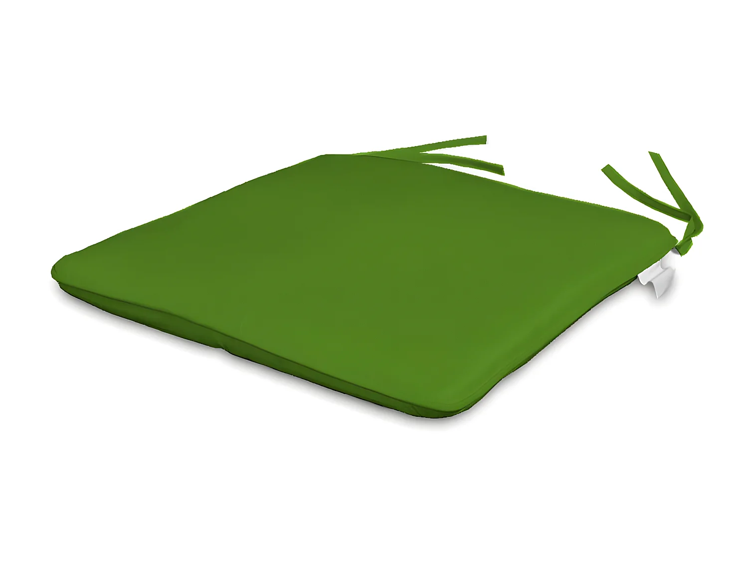 Lot de 2 assises 35 x 35 cm coloris Vert Anis