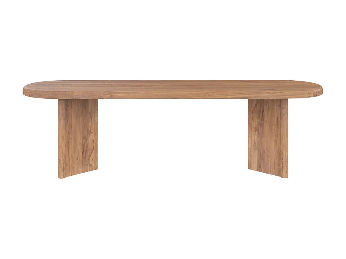 Banc 3 places en bois de teck recyclé 160 cm - Bana