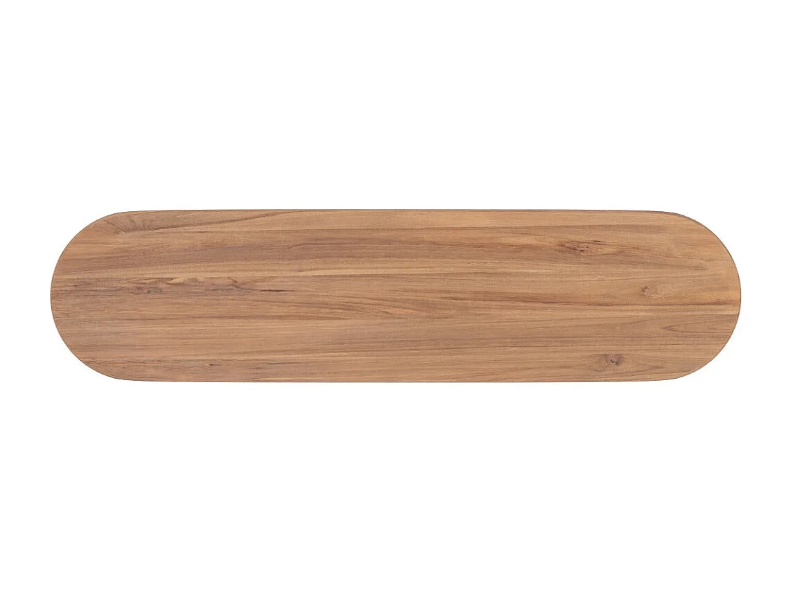 Banc 3 places en bois de teck recyclé 160 cm - Bana