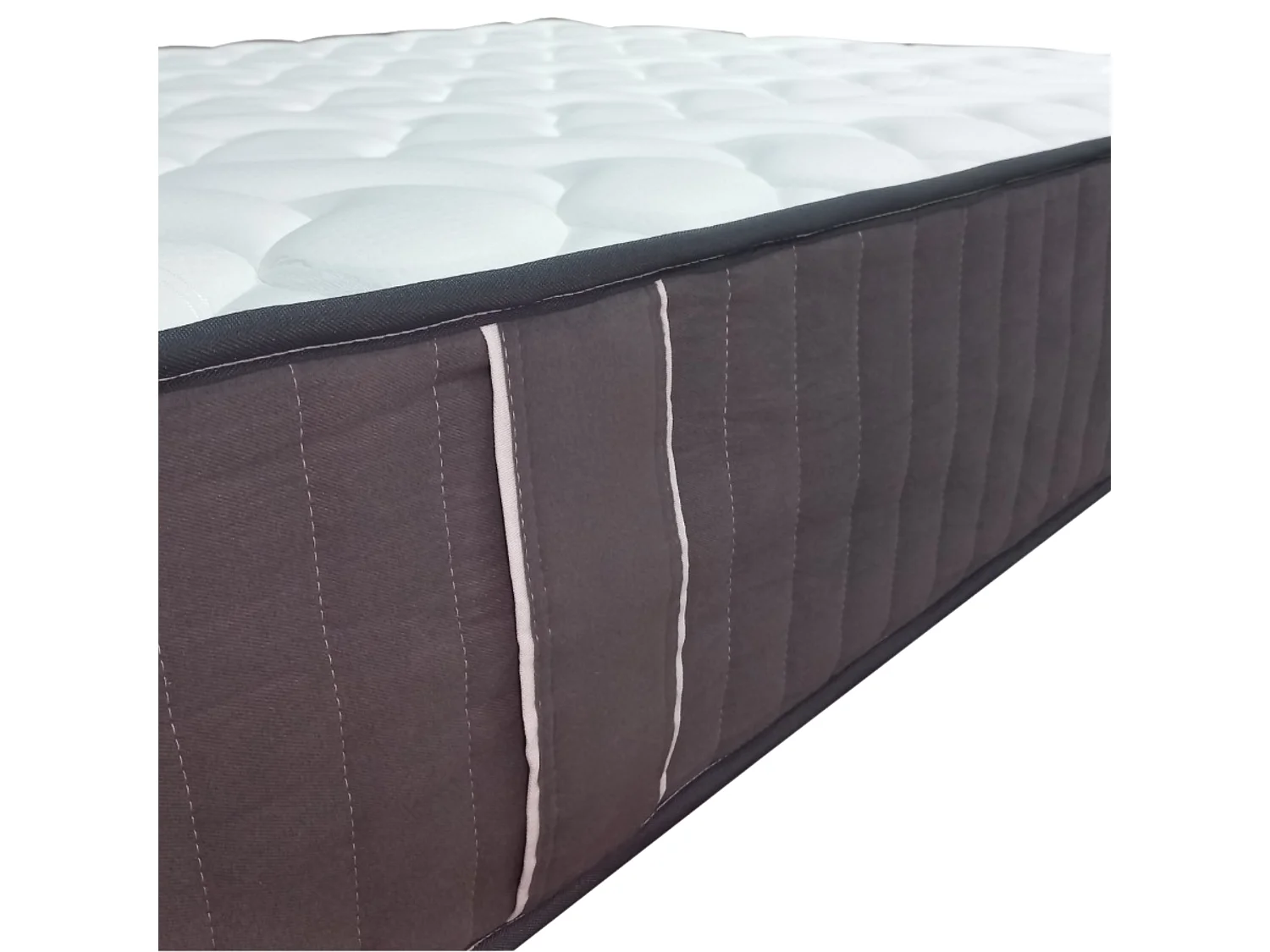 Nuits D'or Matelas 120x190 cm Memoire de Forme 65 kg/m3 - Hauteur 30 cm Ferme + Oreiller Visco - 5 Zones de Confort - am