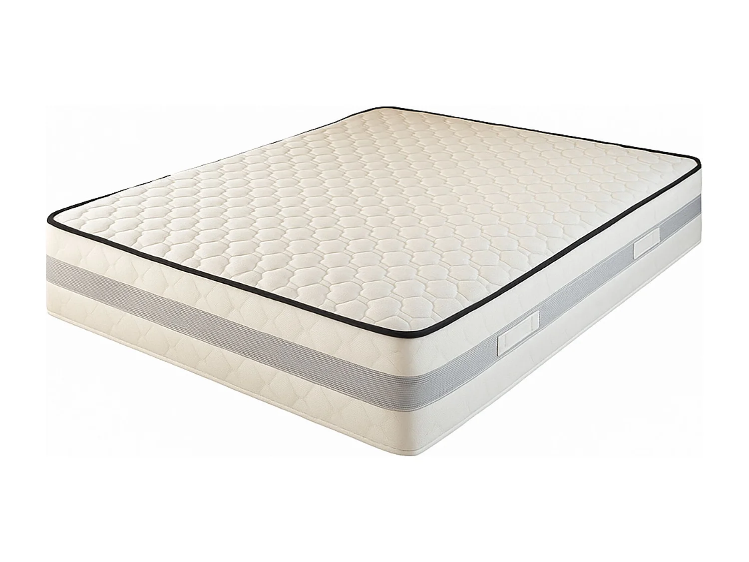Matelas 140x200 cm Memoire de Forme 70 Kg/m3 - Hauteur 25,5 cm Ferme - 7 Zones de Confort - ame rembourrage 100 % polest