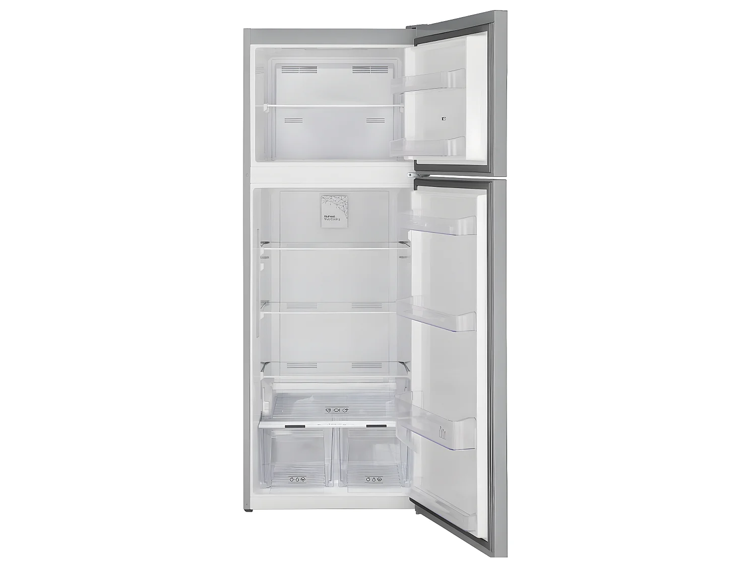 Telefunken Réfrigérateur combiné 70cm 435l nofrost inox - R2P473NEX