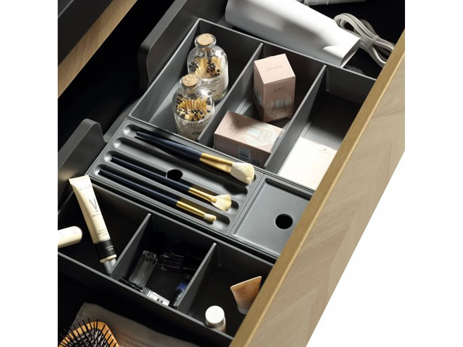 Rangement séparateur plastique