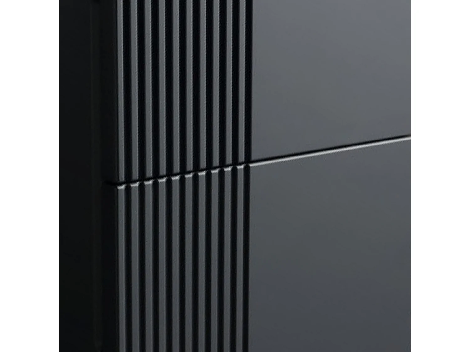 Colonne de salle de bain 160 cm noir Aqualinea