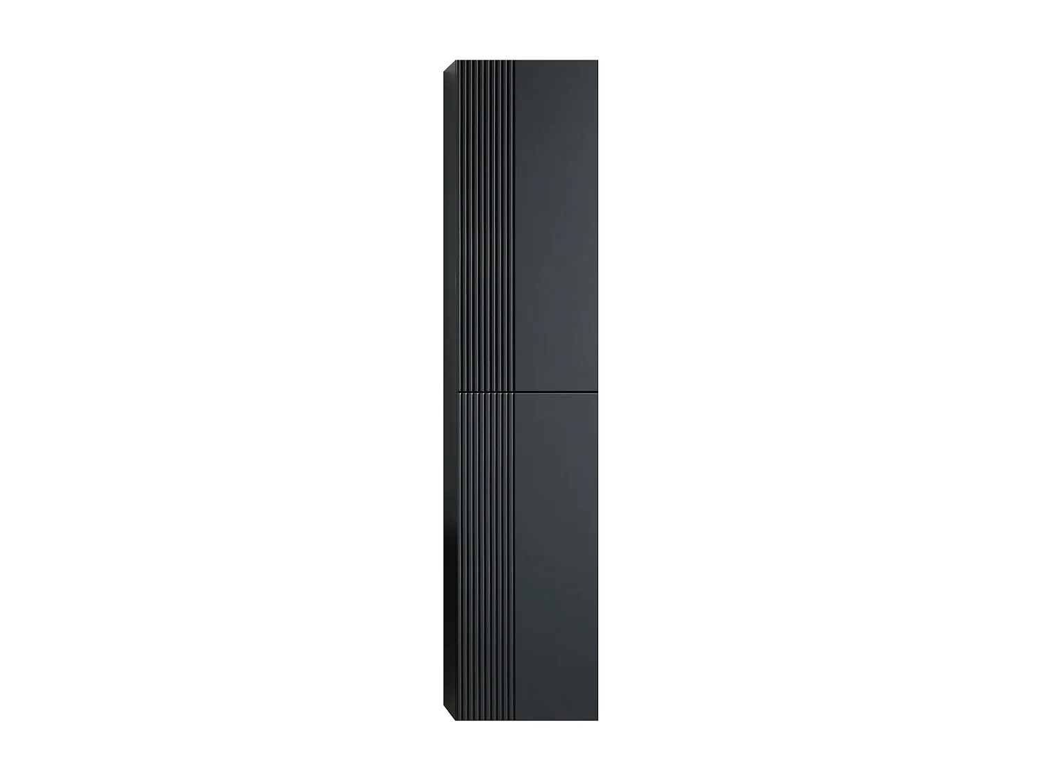 Colonne de salle de bain 160 cm noir Aqualinea