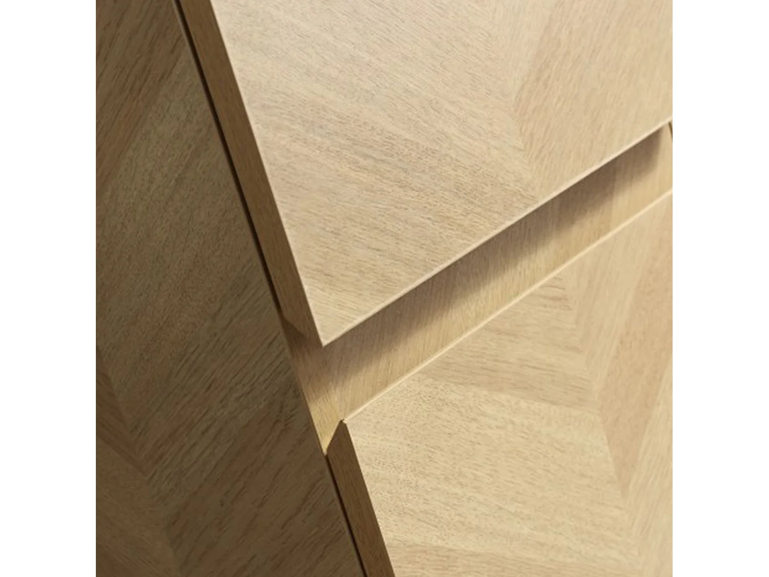 Colonne de salle de bain 160 cm motif chevron Aquapunto