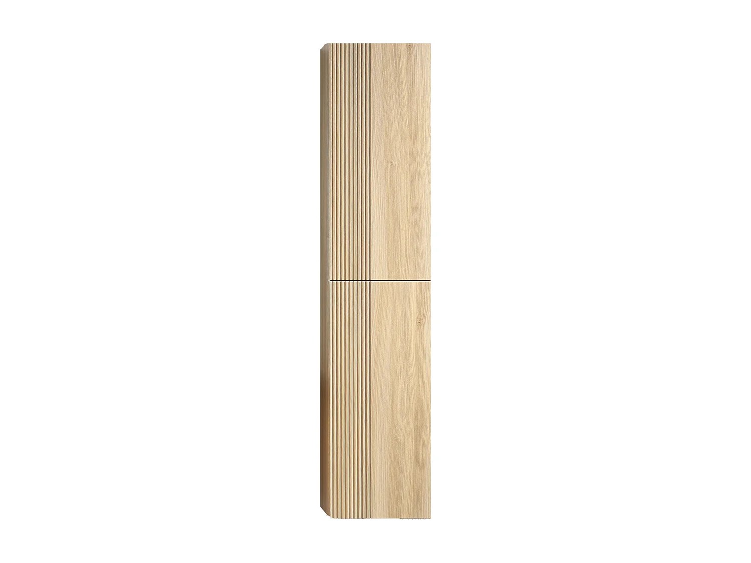 Colonne de salle de bain 160 cm chêne clair Aqualinéa