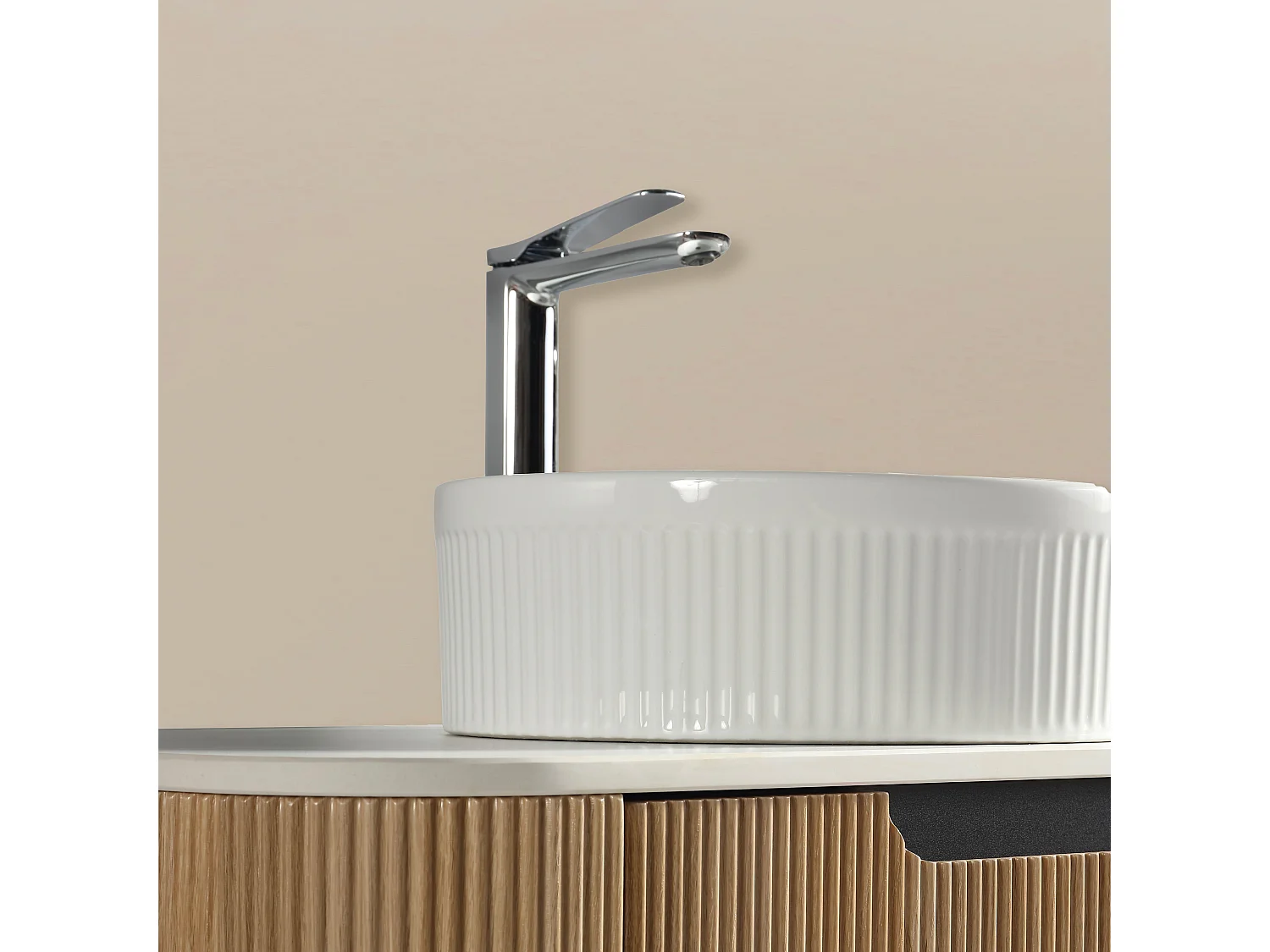 Robinet - mitigeur grand modèle chrome