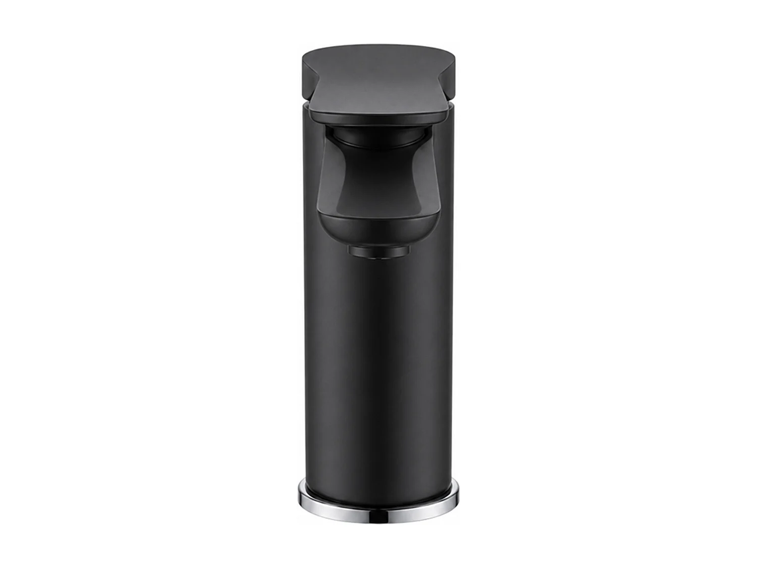 Robinet mitigeur de salle de bain noir mat