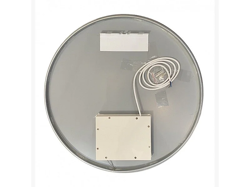Miroir rond LED salle de bain lumineux 80 cm avec éclairage intégré
