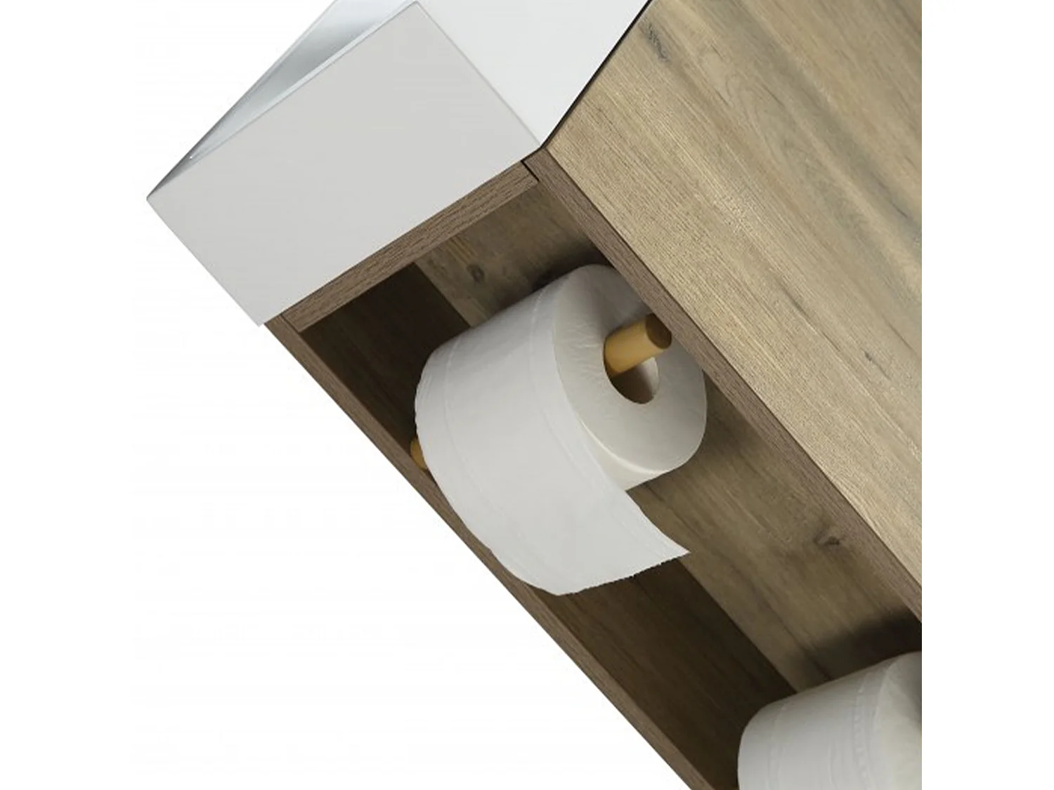 Lave main chêne brun 40 cm Aquaba